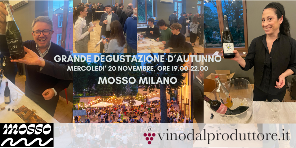 Grande Degustazione da Mosso 20 novembre