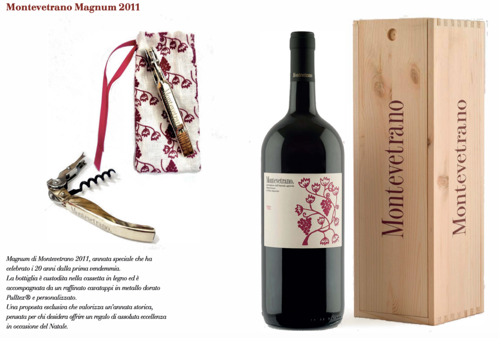 Montevetrano 2011 Magnum di Natale